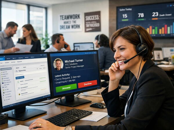 CRM and phone system integration: how it works in practice