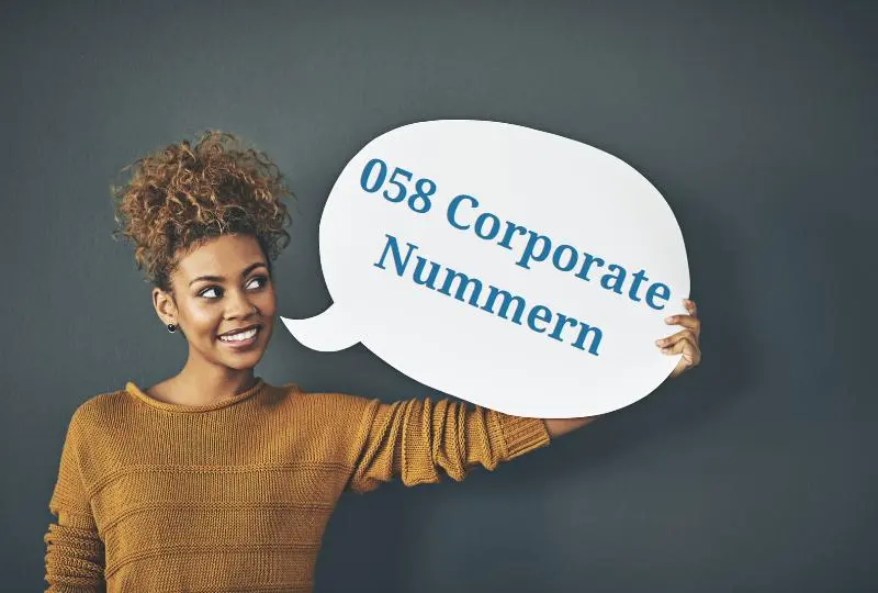 058 Corporate Number